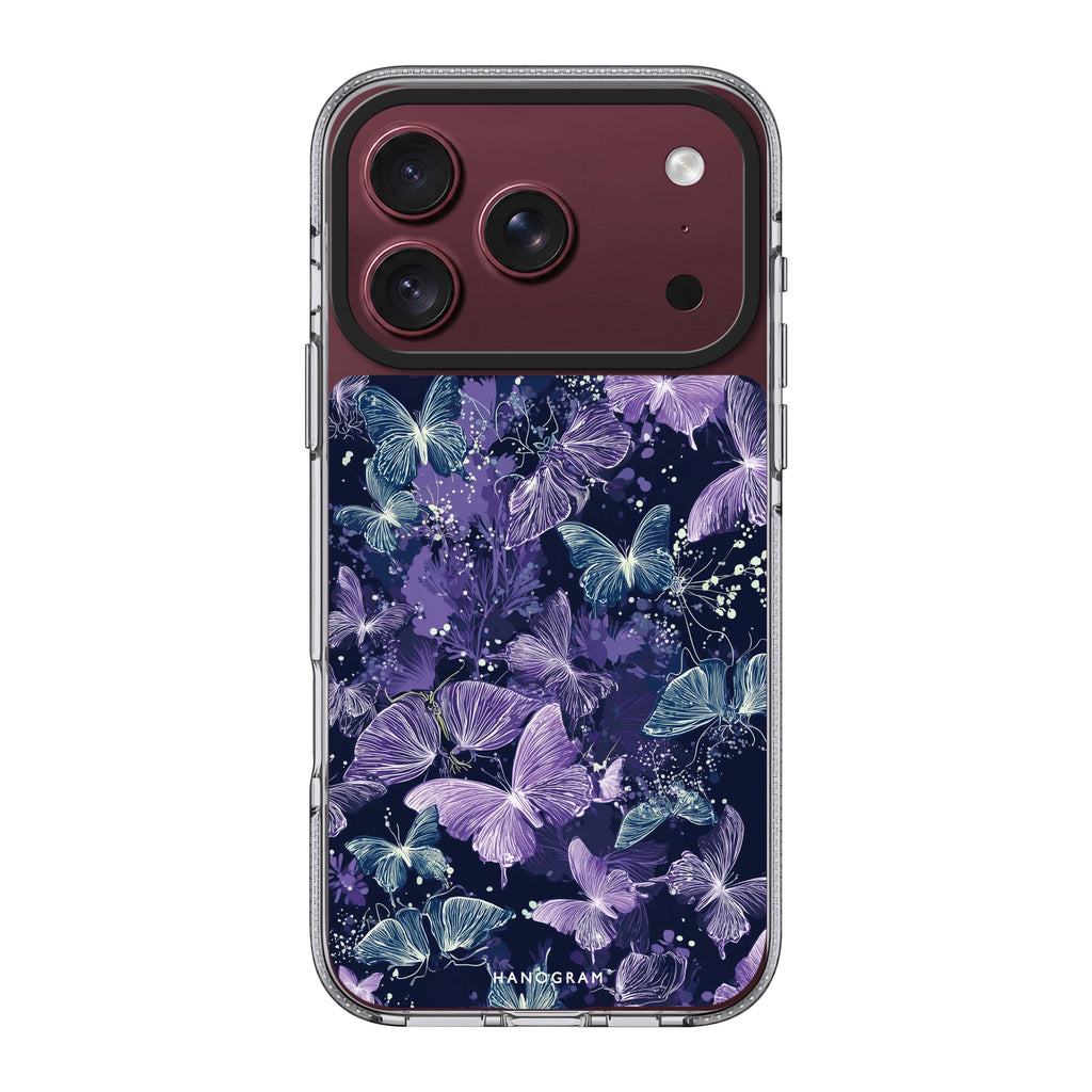 Midnight Butterflies Ultra Clear Case