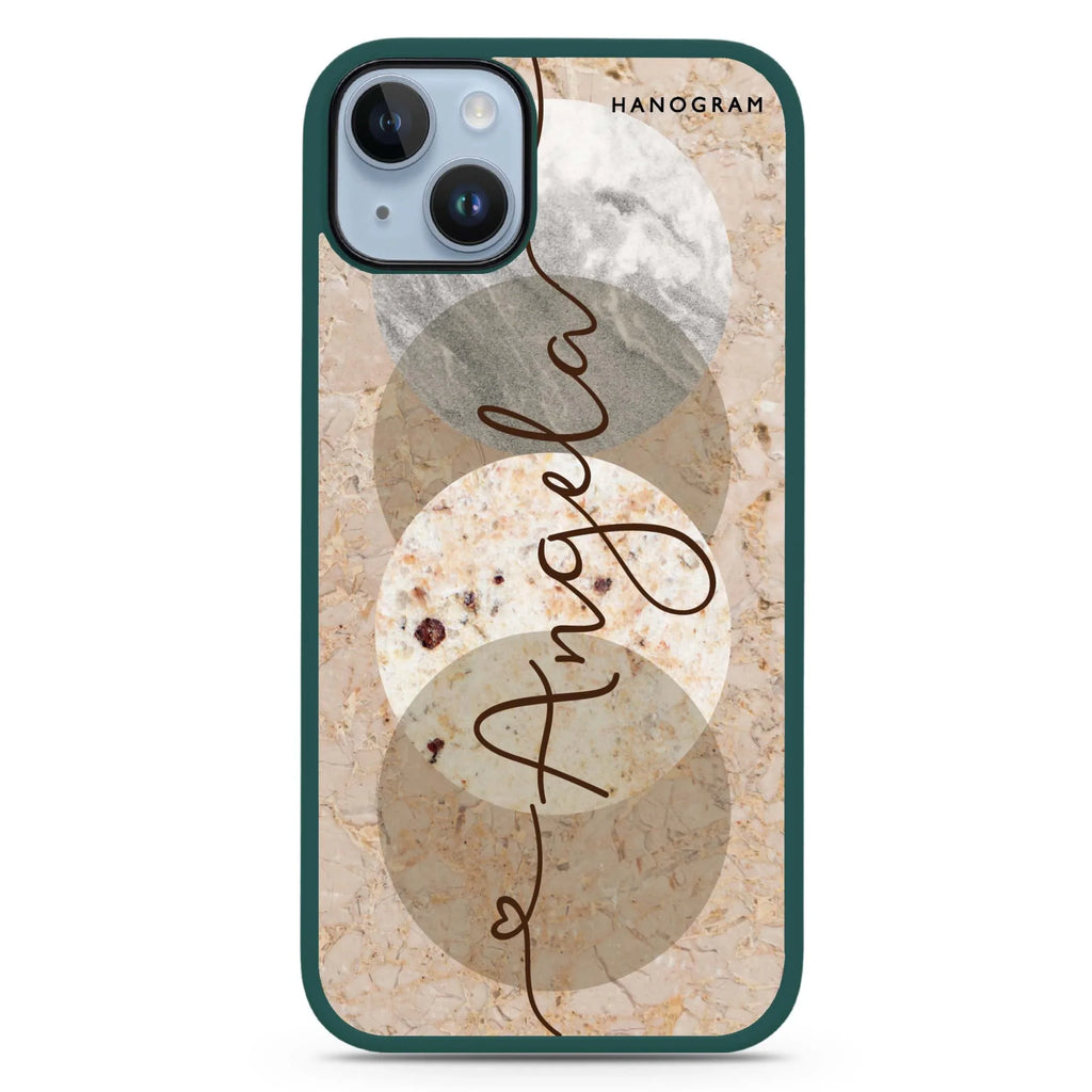 Artistic Marble I iPhone 15 Impact Guard Bumper Case