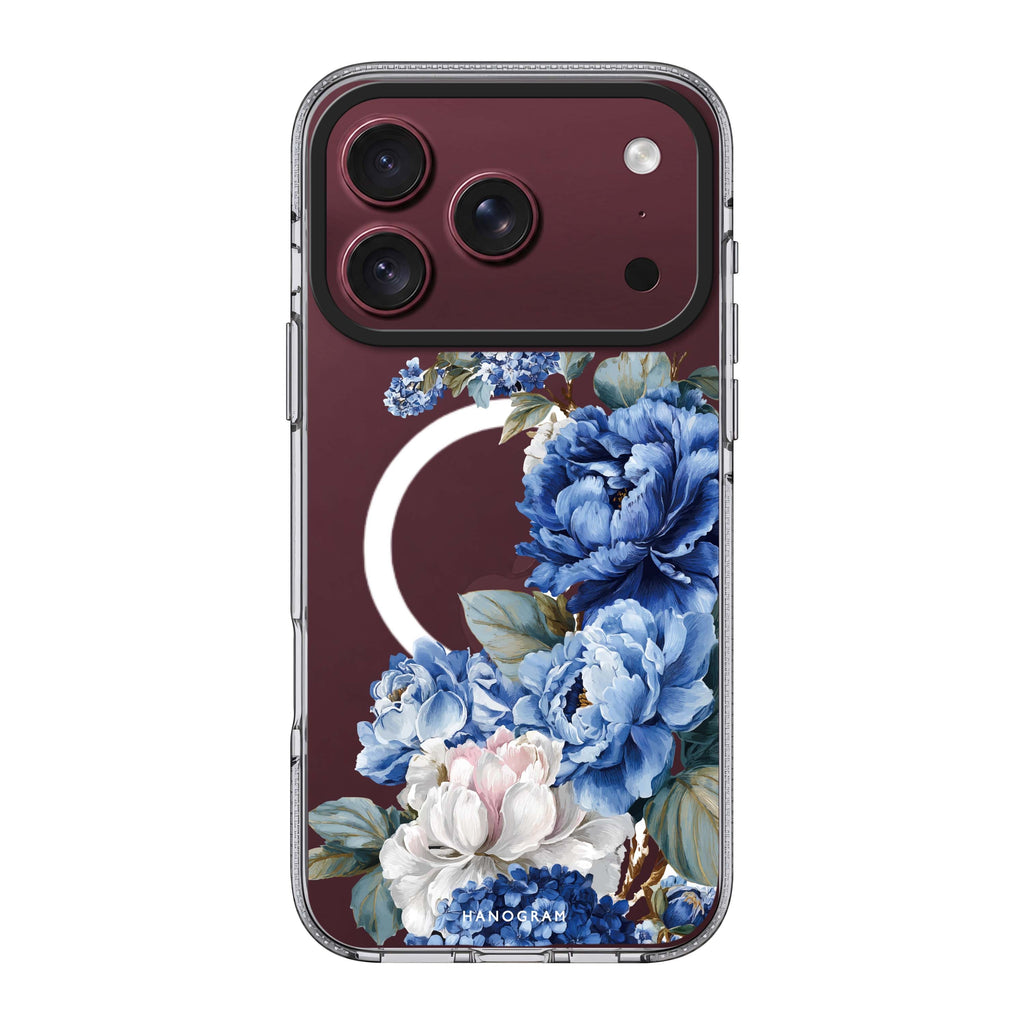 Blue Elegance Ultra Clear Case