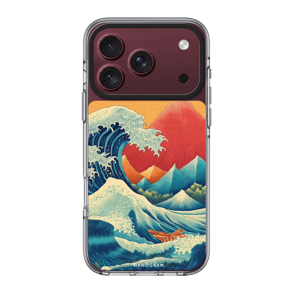 Rising Waves Ultra Clear Case