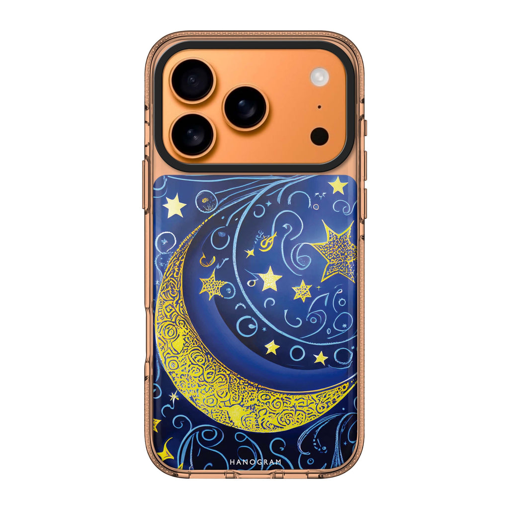 Big Moon moon celestial iPhone 17 Pro Max ultra clear case