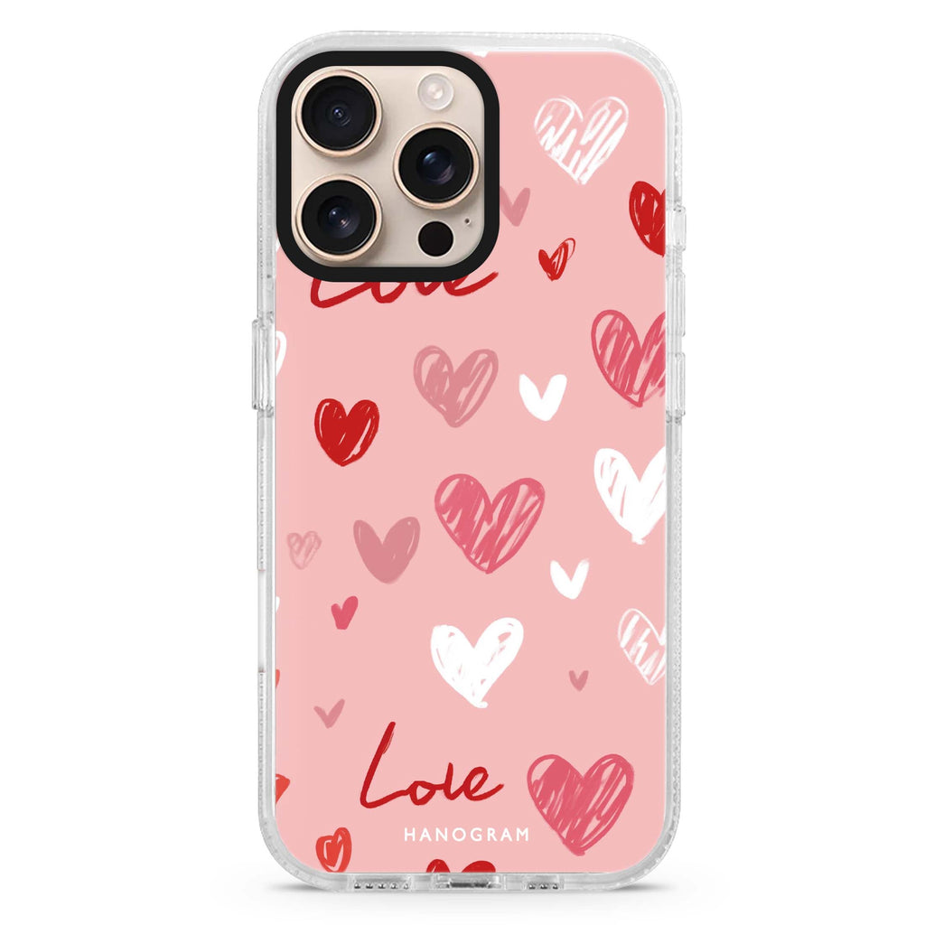 Love Grid MagSafe Compatible Ultra Clear Case