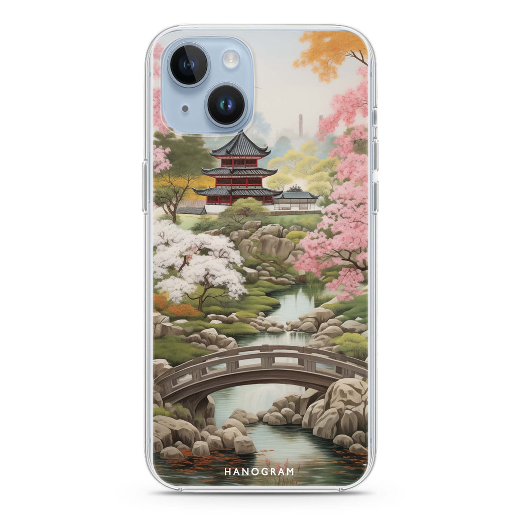 Oriental Blossom iPhone 13 Ultra Clear Case