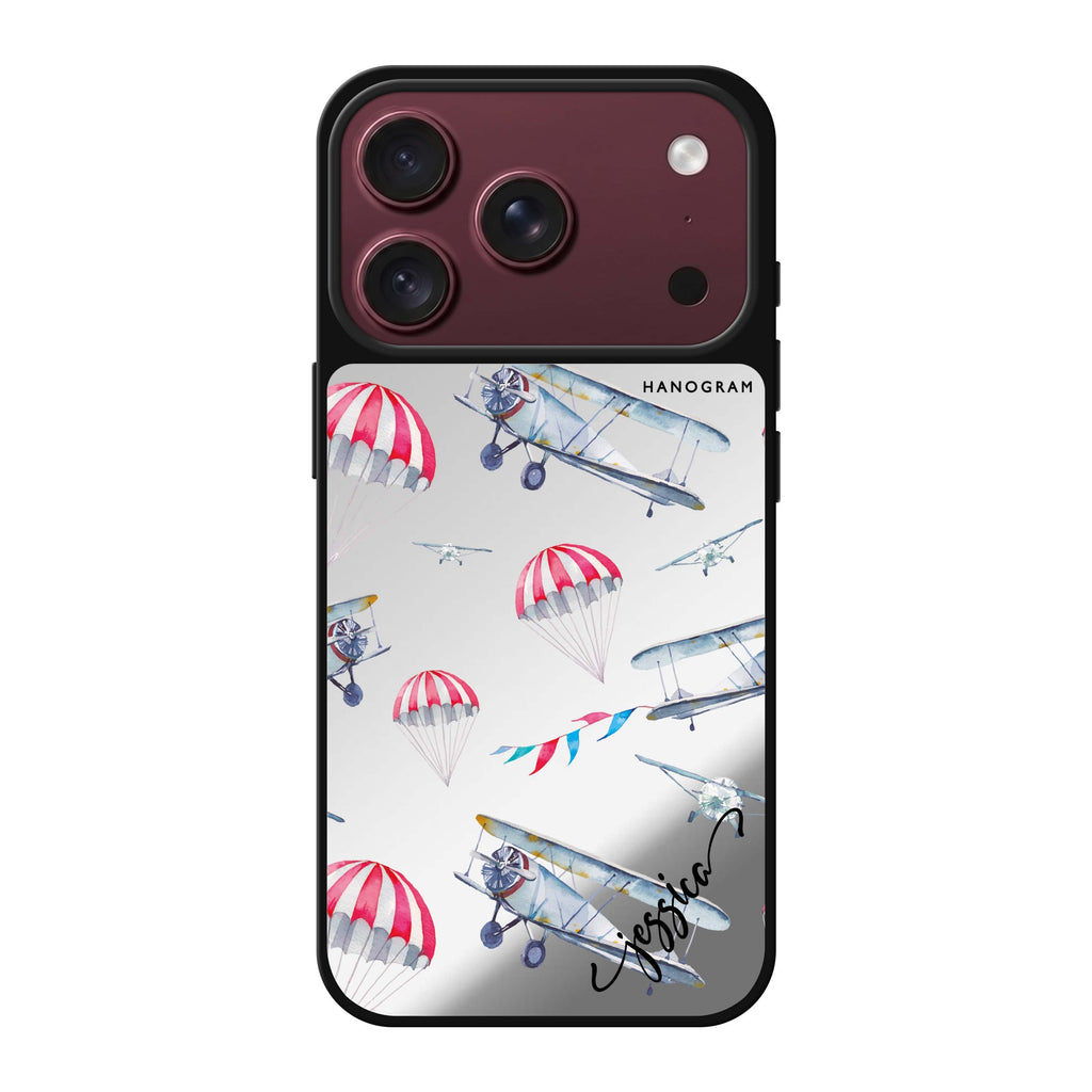 Propeller personalized name iPhone 18 Pro Max mirror case