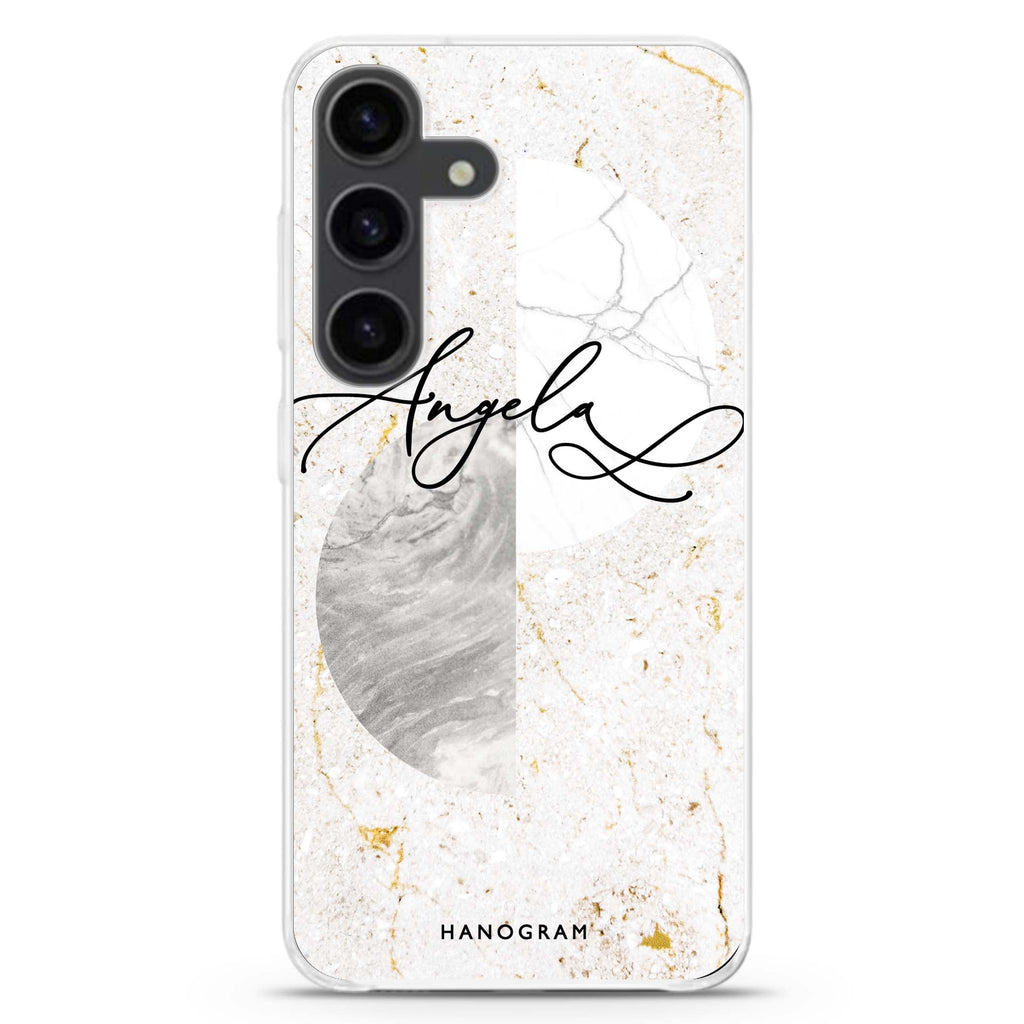 Marble Abstract III Galaxy A55 Ultra Clear Case