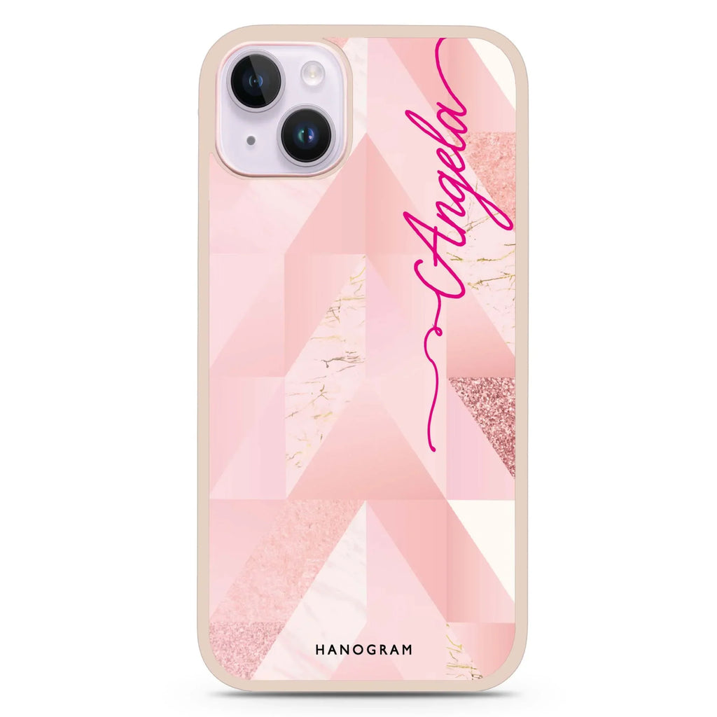 Marble Abstract IV iPhone 15 Plus Impact Guard Bumper Case