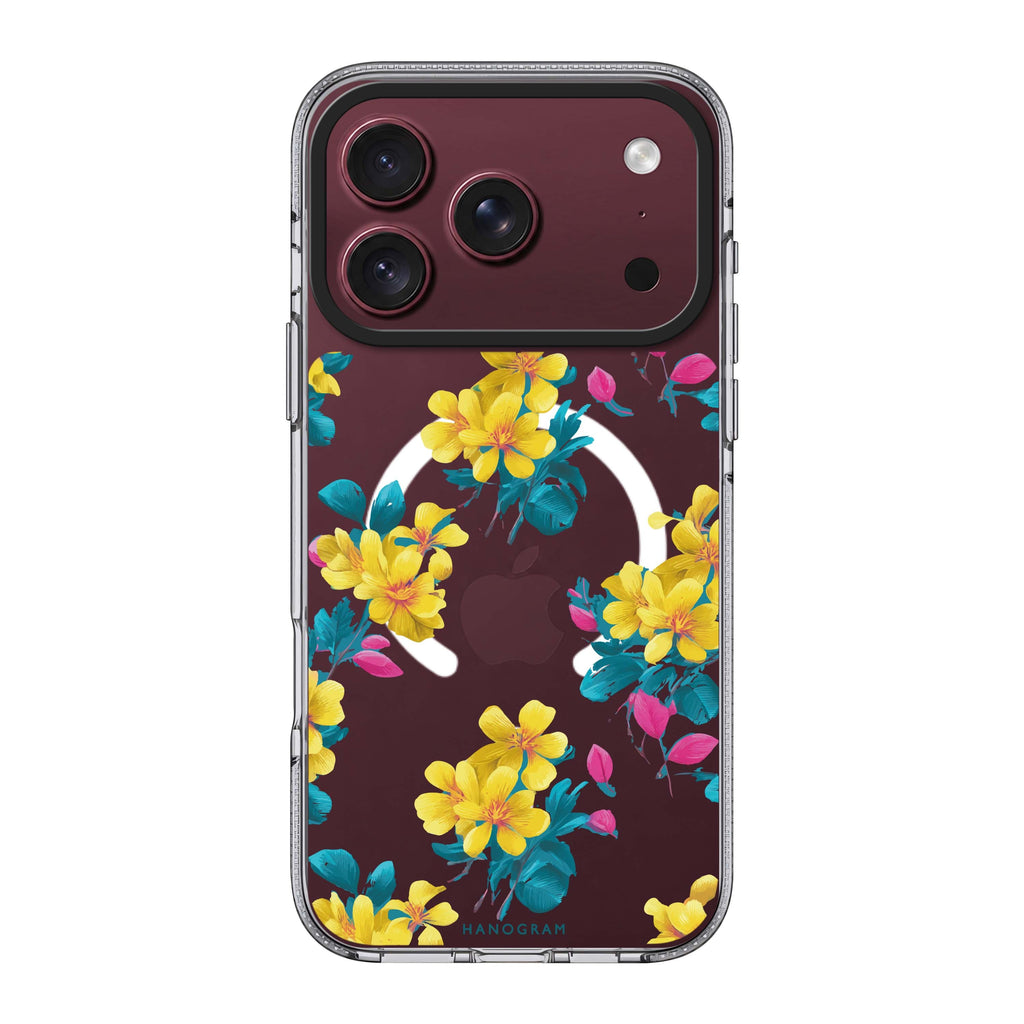 Tropical Bloom Ultra Clear Case