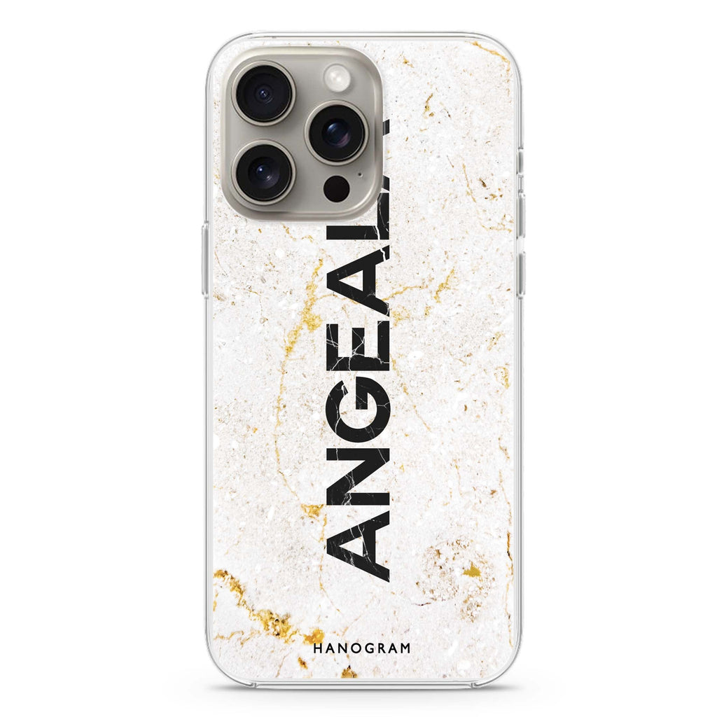 White Marble iPhone Ultra Clear Case