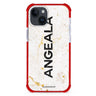 White Marble iPhone 15 Plus Ultra Shockproof Case