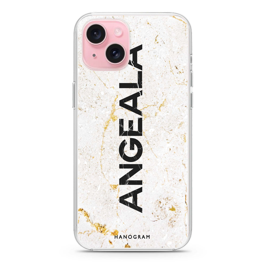 White Marble iPhone Ultra Clear Case