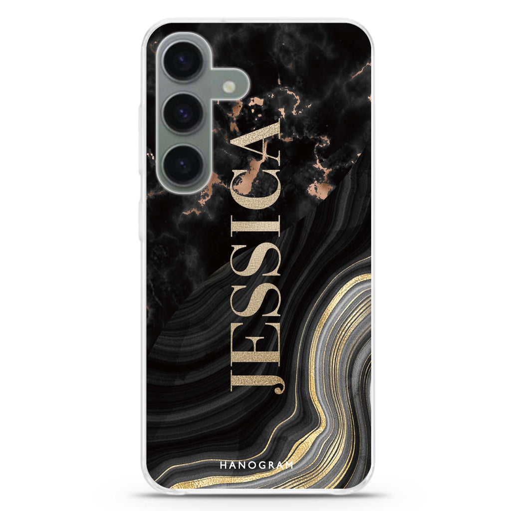 Sumptuous Marble Galaxy A54 Ultra Clear Case
