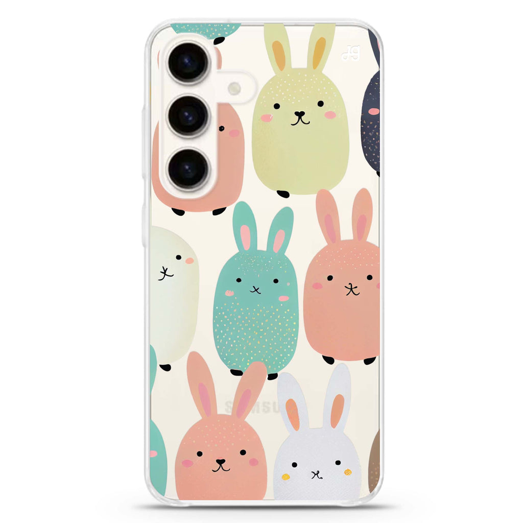 Cute Bunny Samsung Galaxy Ultra Clear Case