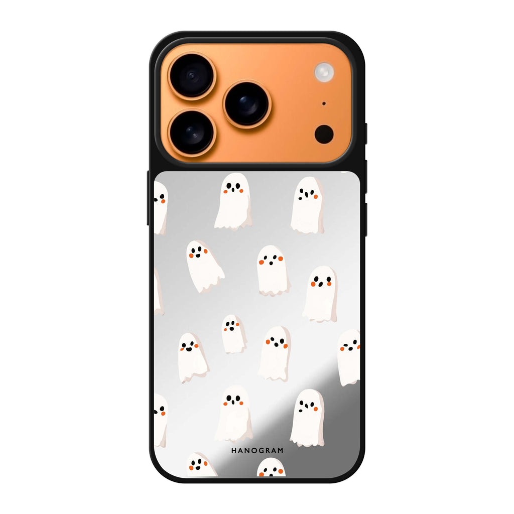 Midnight Ghosties halloween ghost spooky iPhone 17 Pro Max mirror case