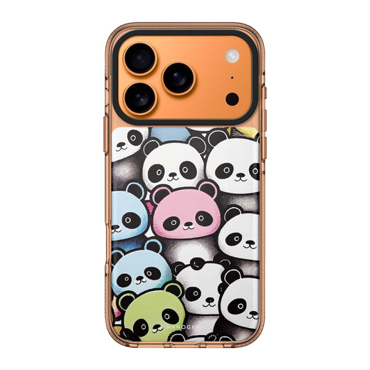 Cute Pandas panda animal cute iPhone 17 Pro Max ultra clear case