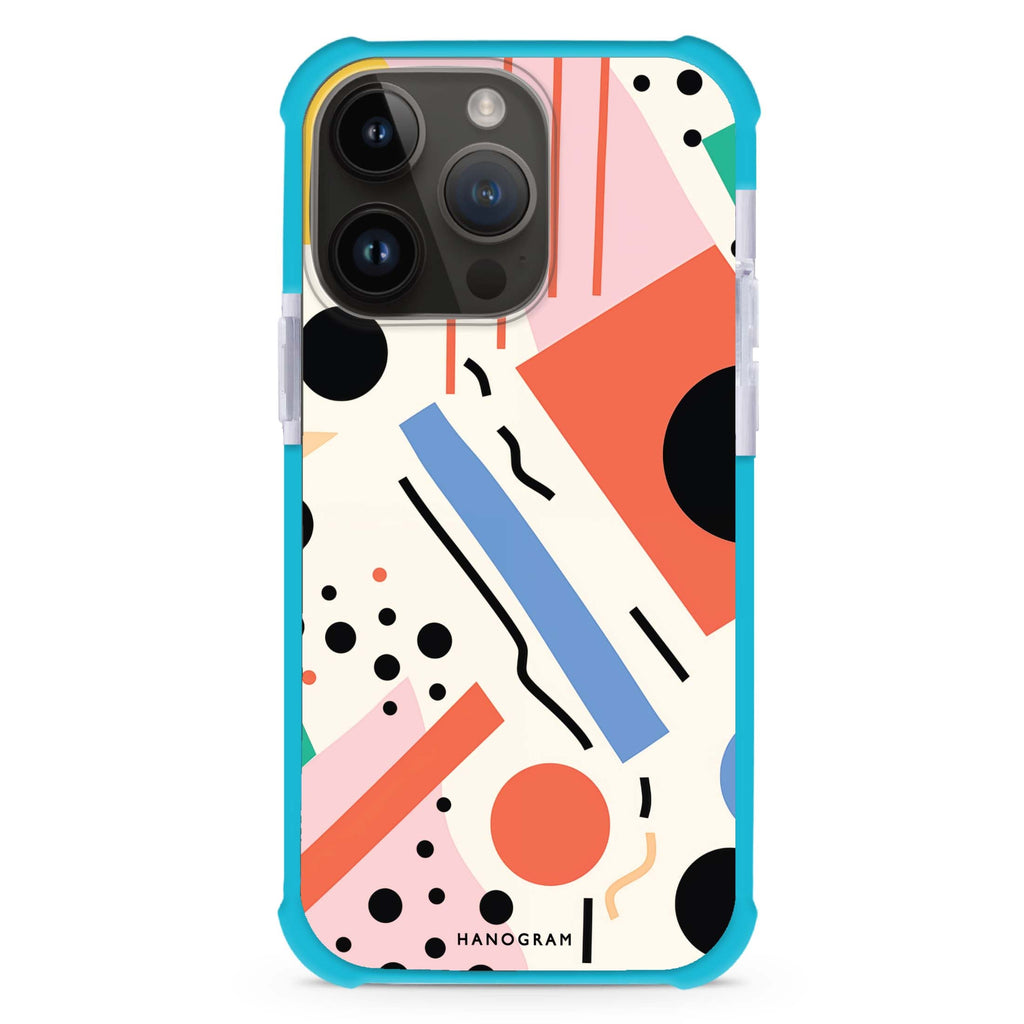 Geometric Groove MagSafe Compatible Ultra Shockproof Case