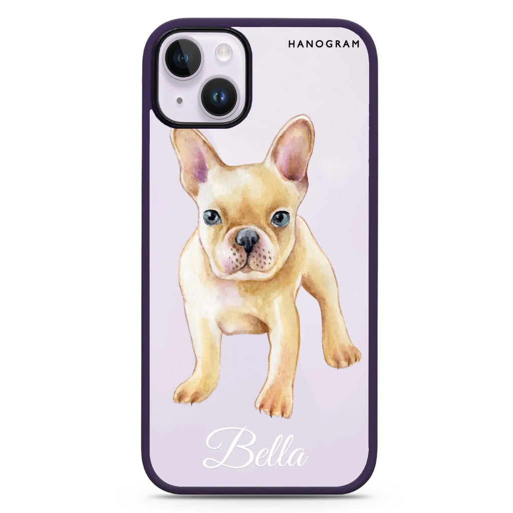 Cute Dog iPhone 15 Impact Guard Bumper Case