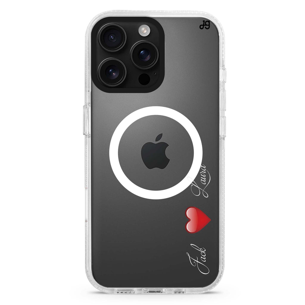 A Deer MagSafe Compatible iPhone 16 Pro Ultra Clear Case - Personalized and Stylish Protection