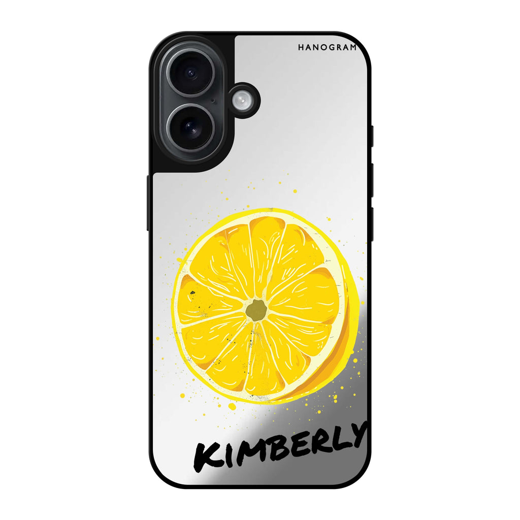 Reflective iPhone 16 Mirror Case –Zesty Zen Design