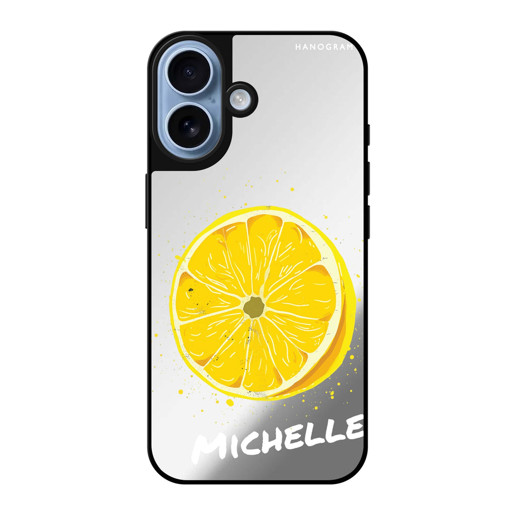 Reflective iPhone 16 Mirror Case –Zesty Zen Design