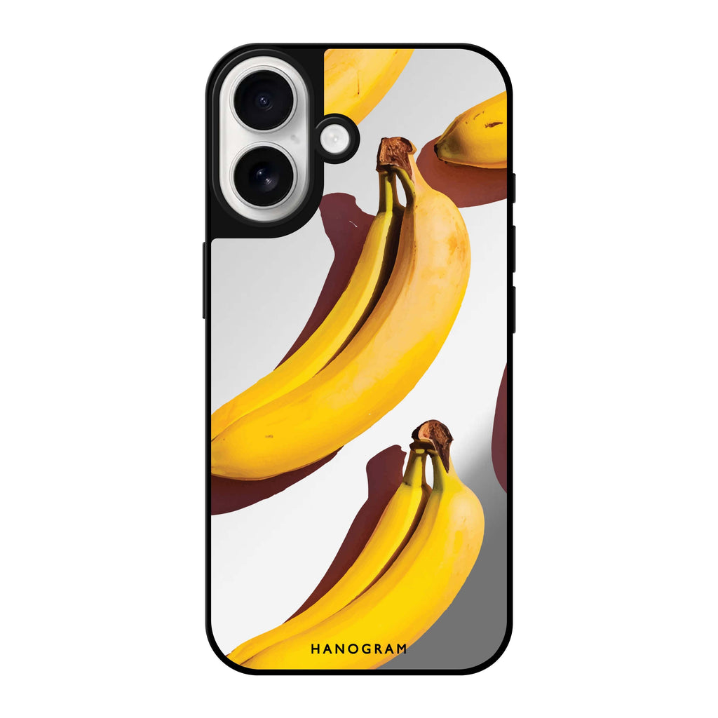 Reflective iPhone 16 Mirror Case –Endless Yellow Design