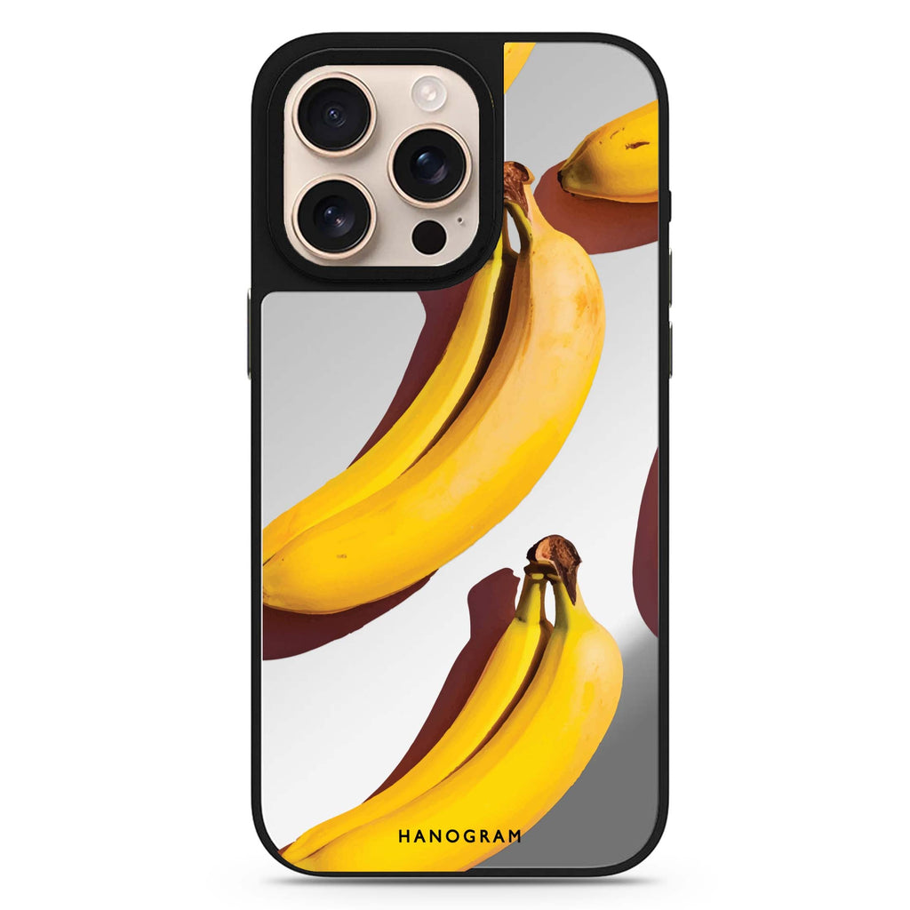 Endless Yellow color-inspired design iPhone 16/15/14 Pro Max & Pro mirror case