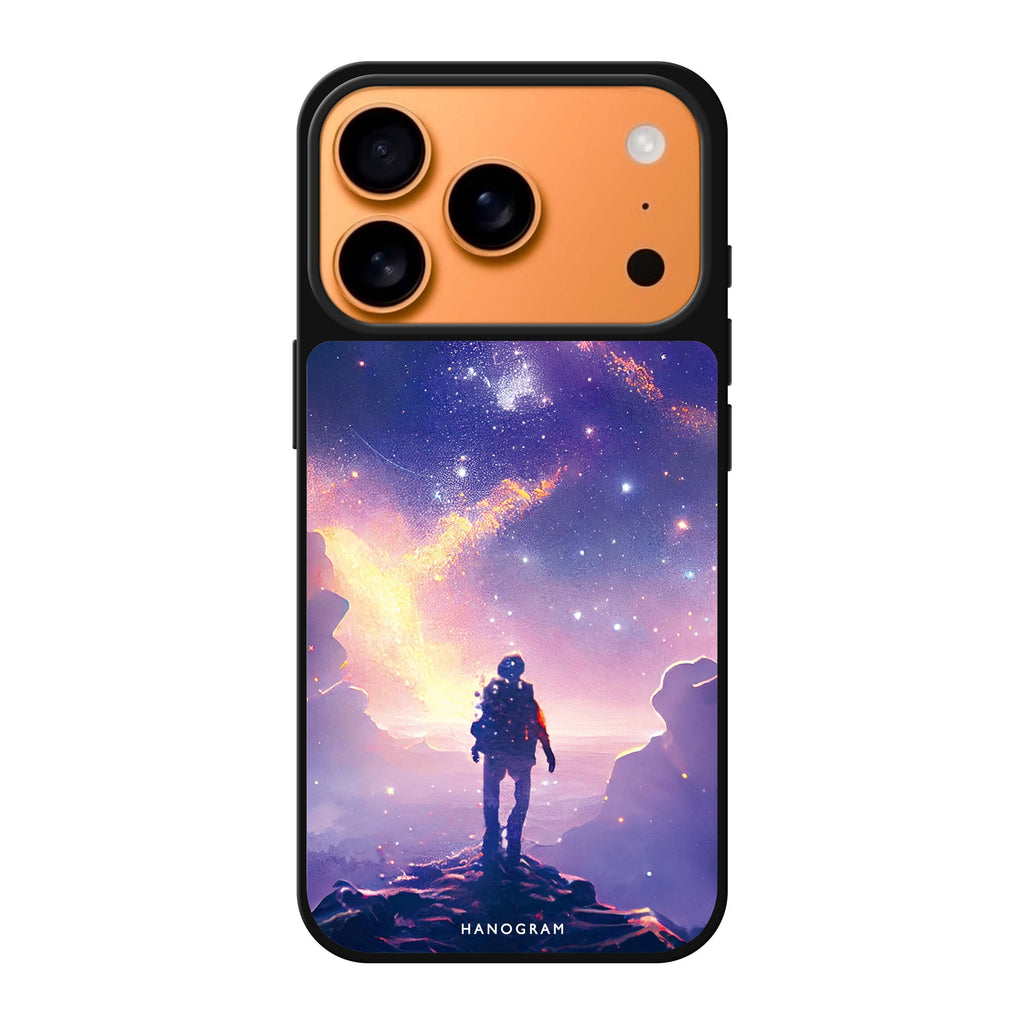 Imagine the Galaxy celestial iPhone 17 Pro Max mirror case