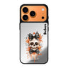Twilight Ribbon Charms personalized name halloween bow spooky iPhone 17 Pro Max mirror case