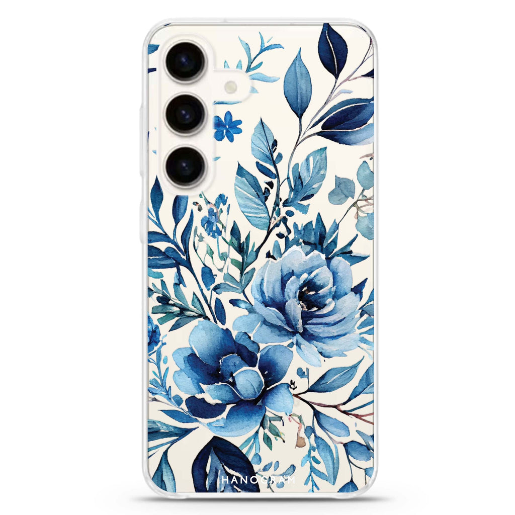 Floral Samsung Galaxy Ultra Clear Case