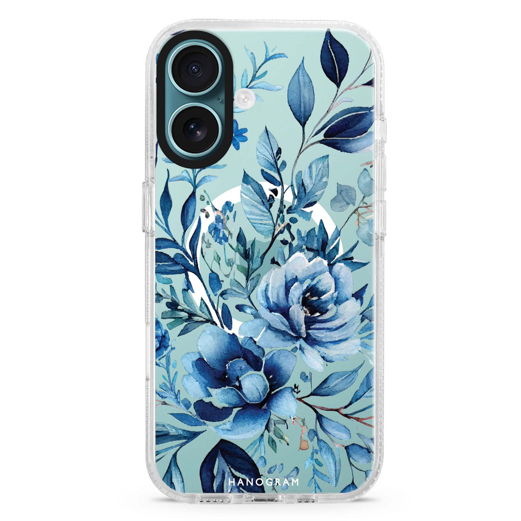 Floral MagSafe Compatible iPhone 16 Ultra Clear Case - Personalized and Stylish Protection