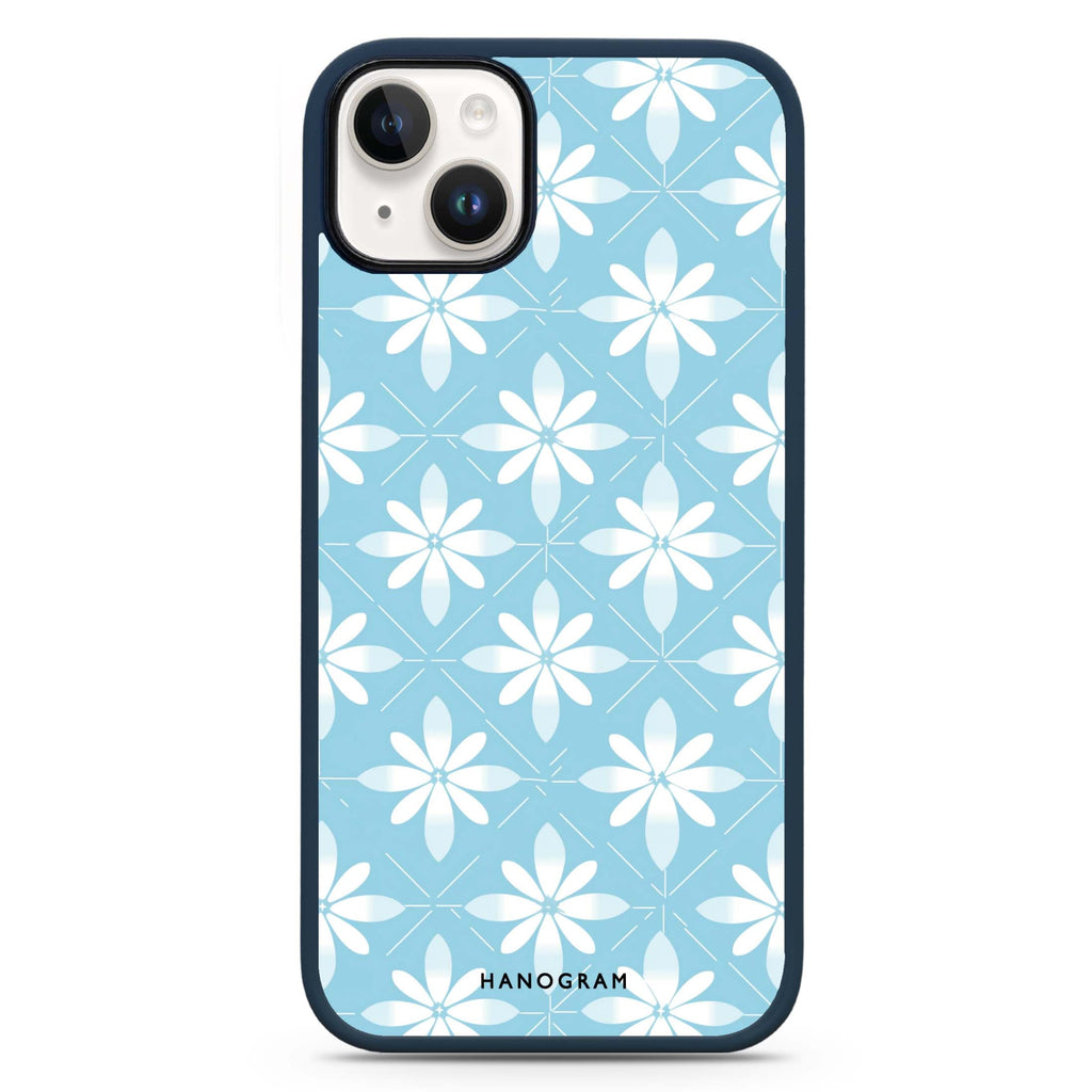 Floral Fusion iPhone 15 Impact Guard Bumper Case