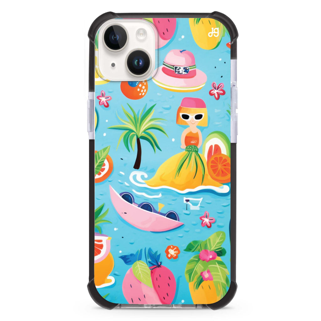 Playful Adventures iPhone 15 Plus MagSafe Compatible Ultra Shockproof Case
