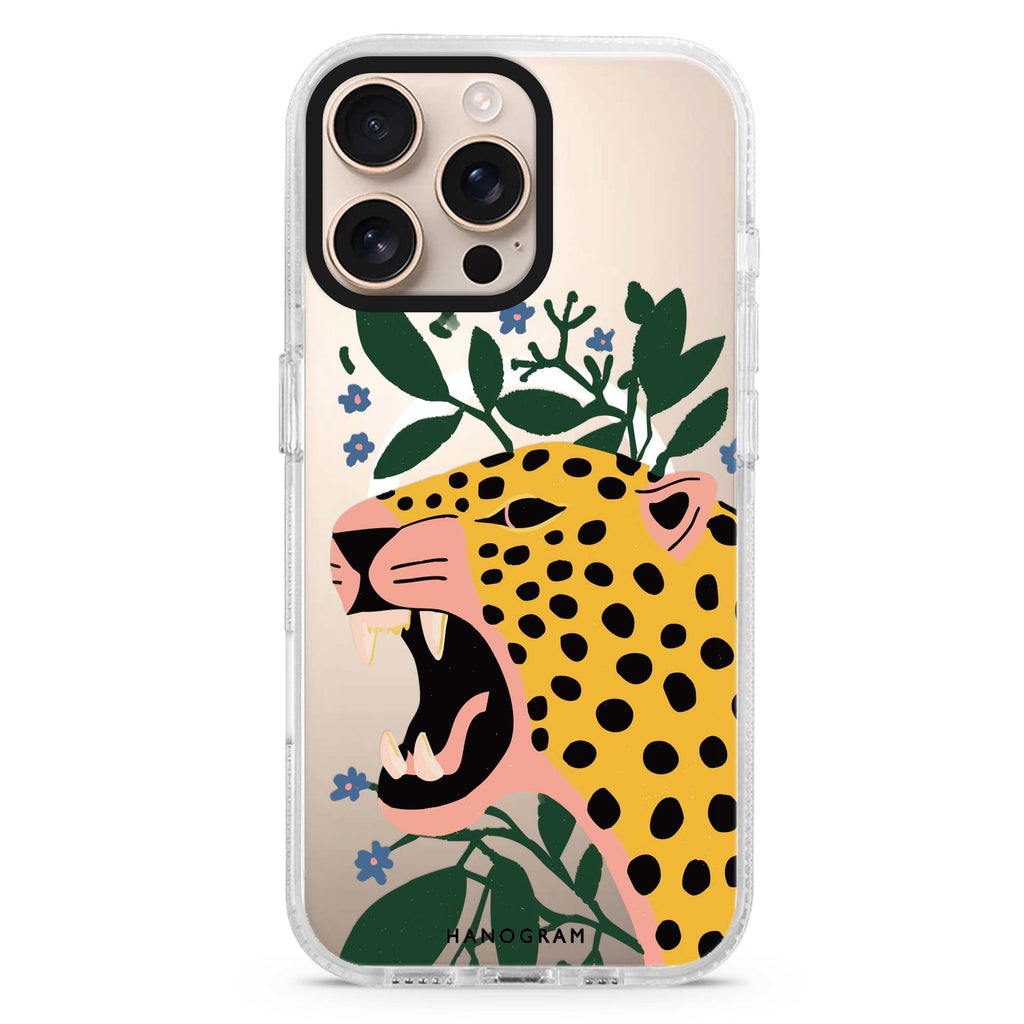 Checkmate Leopard MagSafe Compatible Ultra Clear Case
