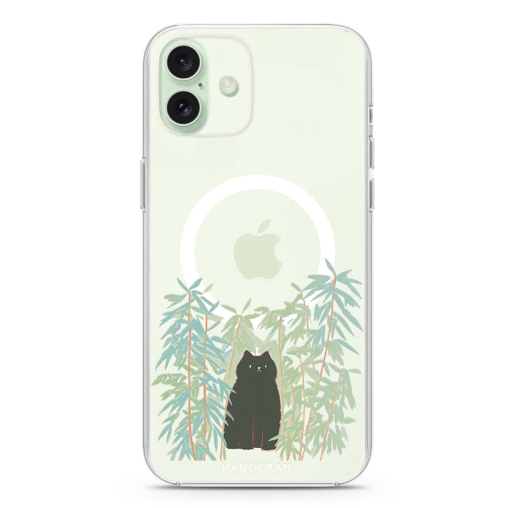 Bamboo Whiskers MagSafe Compatible Ultra Clear Case