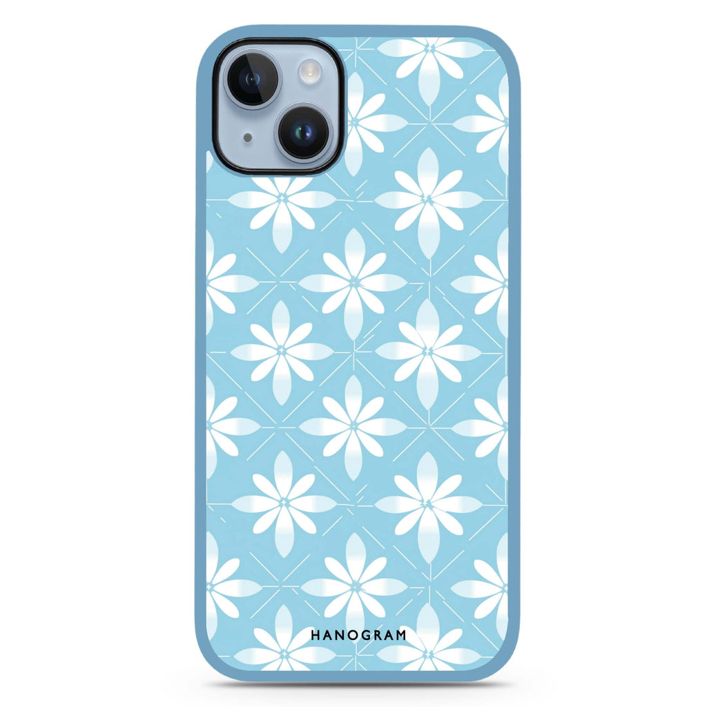 Floral Fusion iPhone 15 Plus Impact Guard Bumper Case