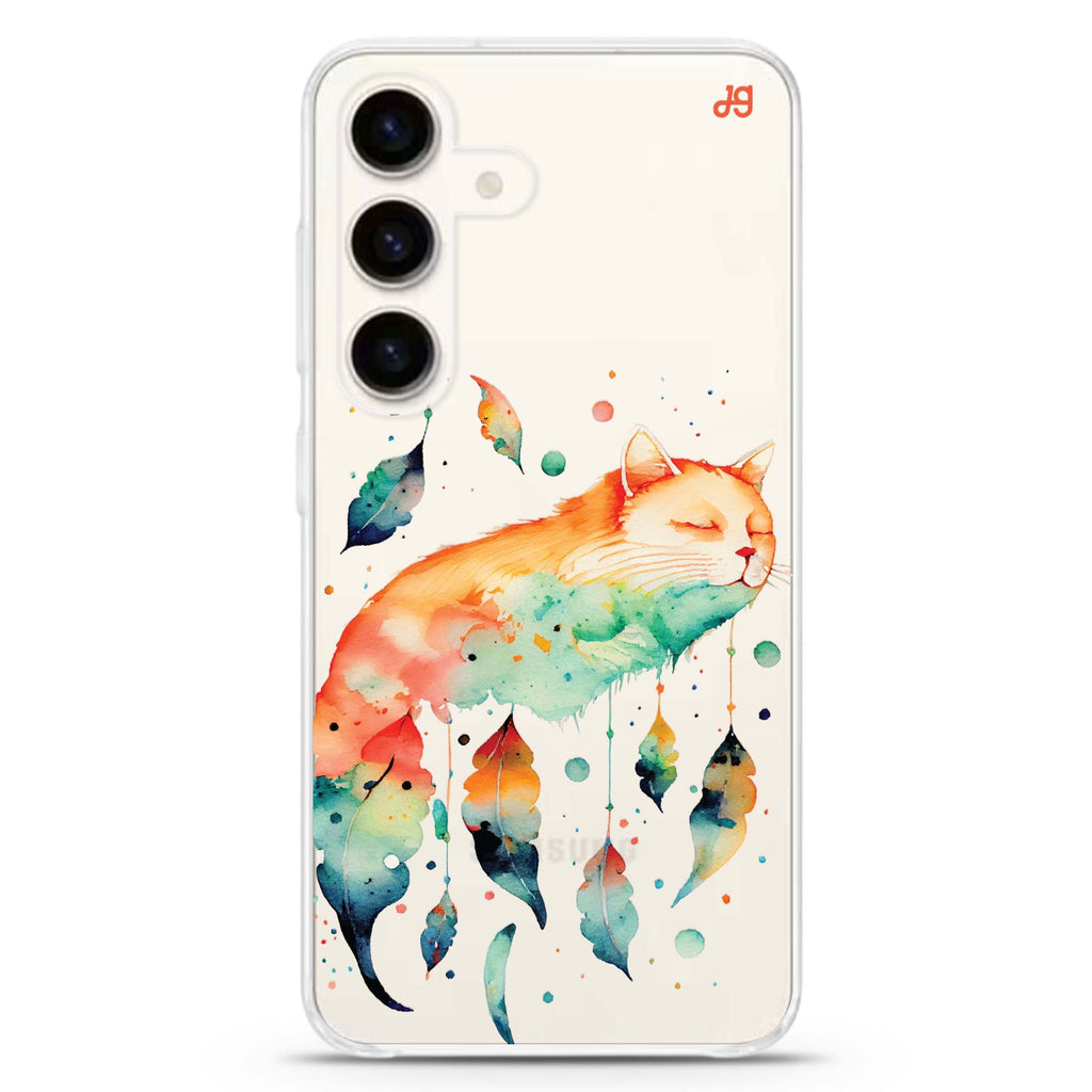 A Dream Cat Samsung Galaxy Ultra Clear Case