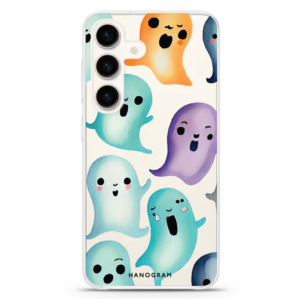 Cute Ghost Samsung Galaxy Ultra Clear Case