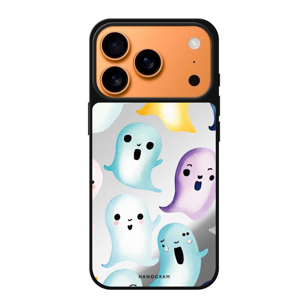 Cute Ghost halloween ghost cute iPhone 17 Pro Max mirror case