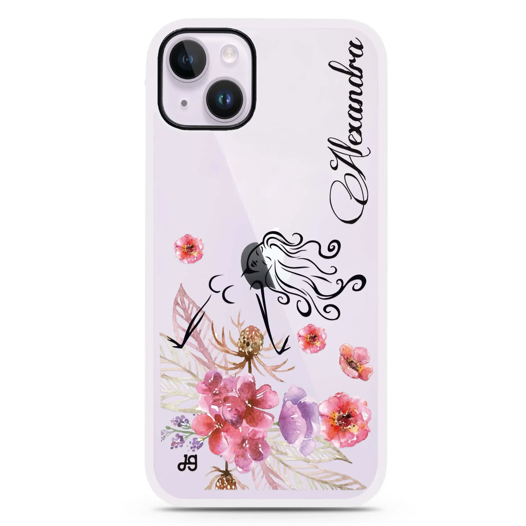 Floral Fairy I iPhone 15 Plus Impact Guard Bumper Case