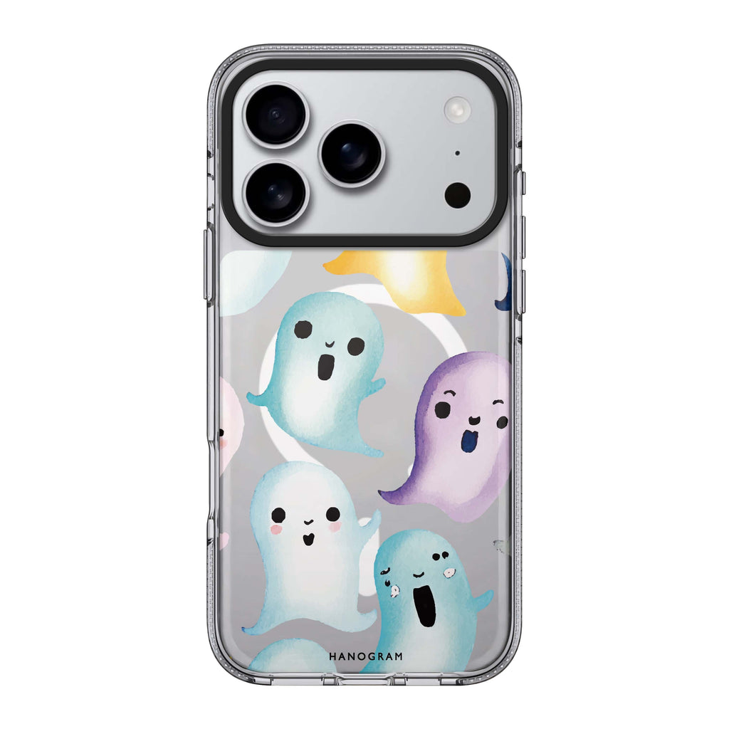 Cute Ghost ghost Halloween cute spooky iPhone 17 Pro Max ultra clear case