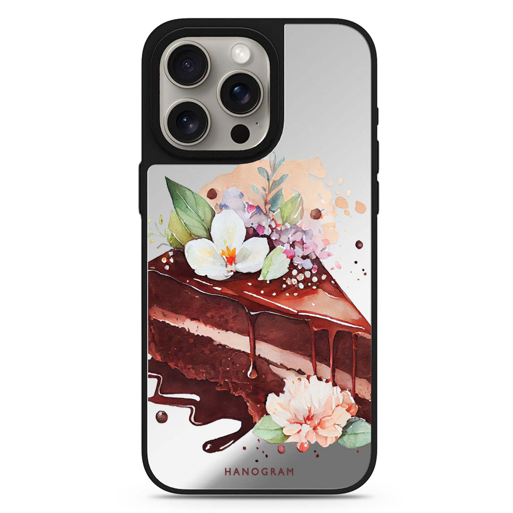 Floral Cake MagSafe compatible mirror case for iPhone 16/15/14 Pro Max and Pro, main view
