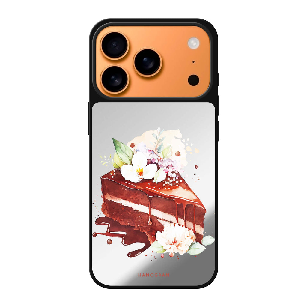 Floral Cake spring flower floral food iPhone 17 Pro Max mirror case