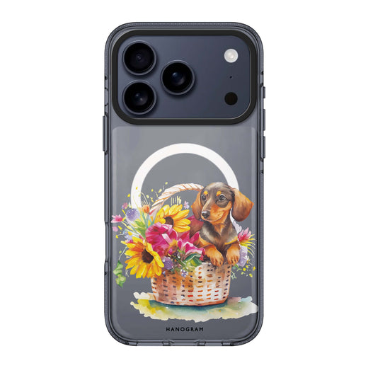 Floral & Dog dog flower animal floral iPhone 17 Pro Max ultra clear case