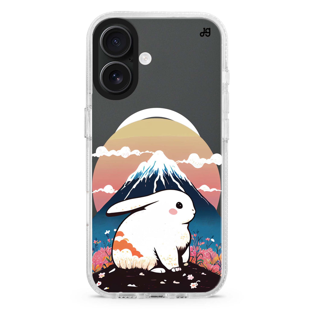 Travel Rabbit MagSafe Compatible iPhone 16 Ultra Clear Case - Personalized and Stylish Protection