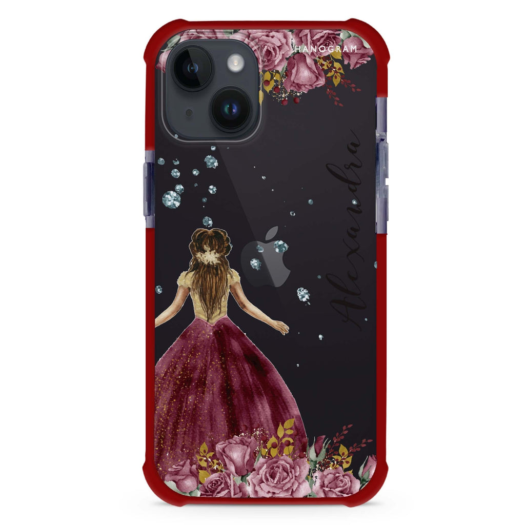 Princess In Garden iPhone 15 Plus Ultra Shockproof Case
