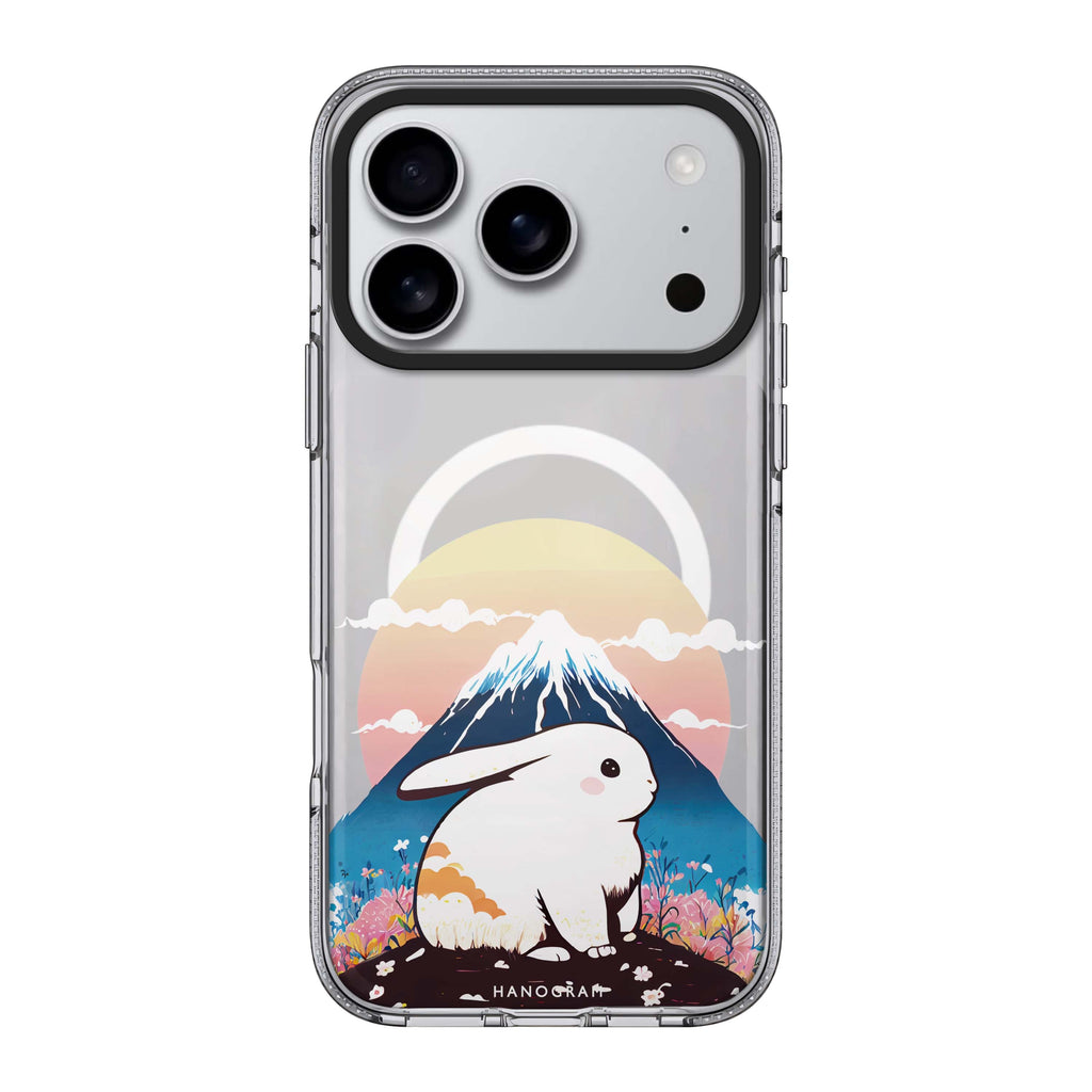 Travel Rabbit bunny animal travel iPhone 17 Pro Max ultra clear case
