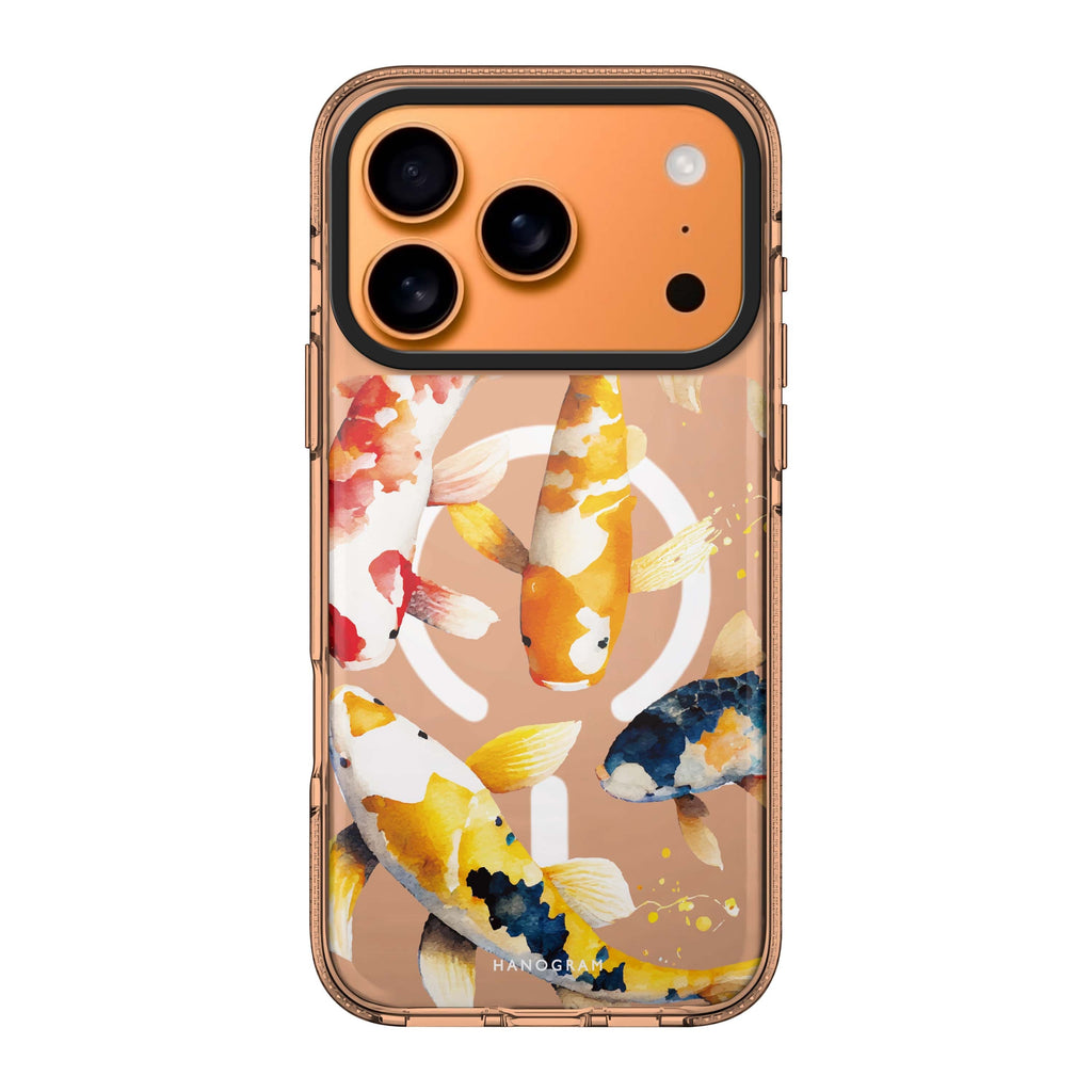 Koi fish koi animal iPhone 17 Pro Max ultra clear case