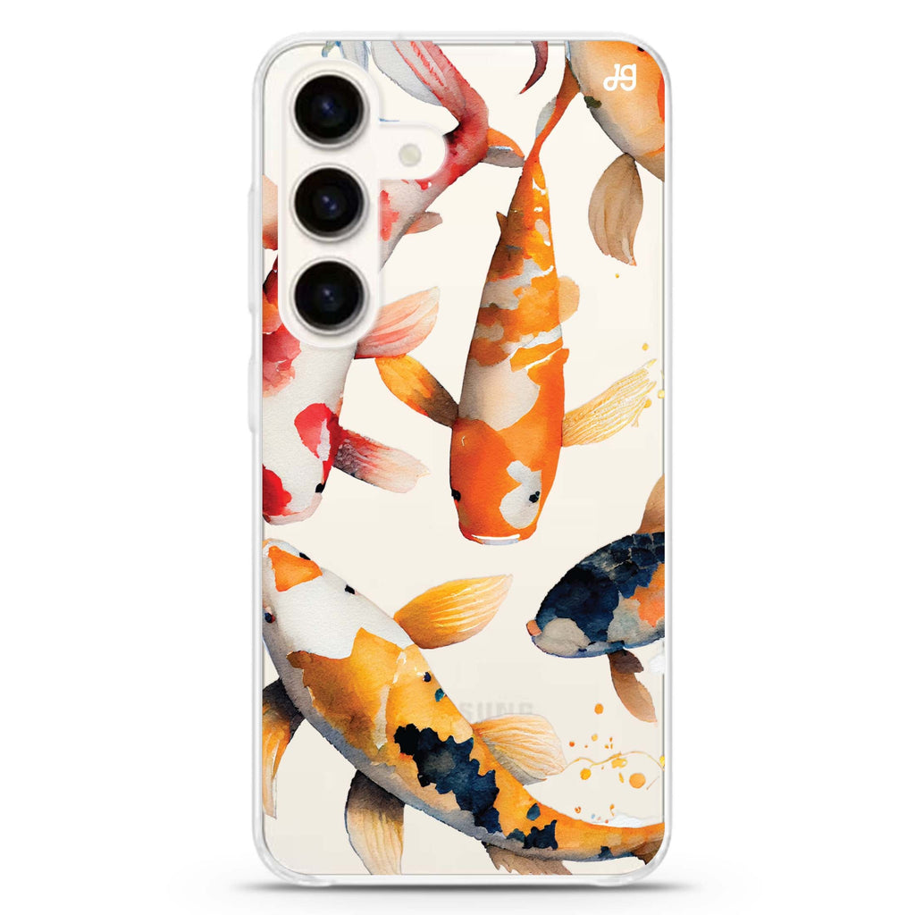 Koi fish Samsung Galaxy Ultra Clear Case
