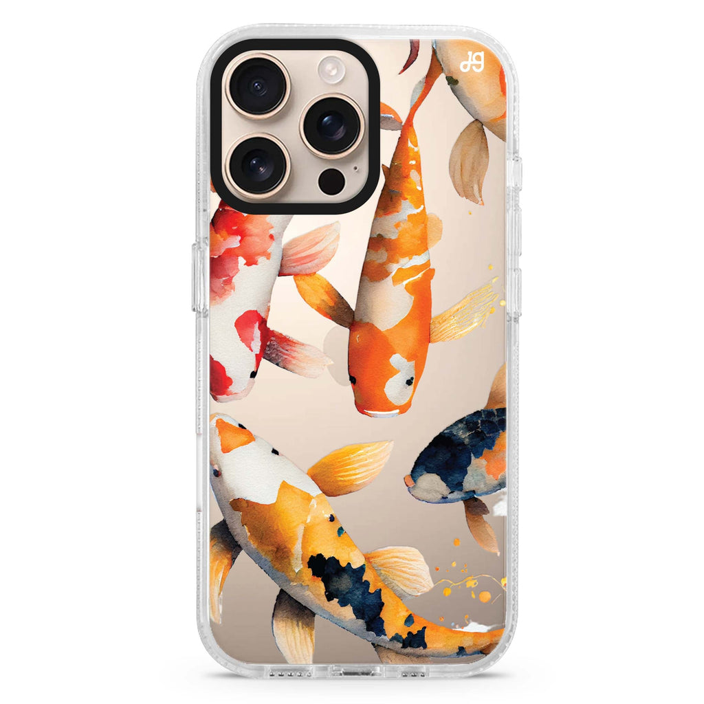 Koi fish iPhone 16 Pro & 16 Pro Max Case - Personalized and Stylish Protection