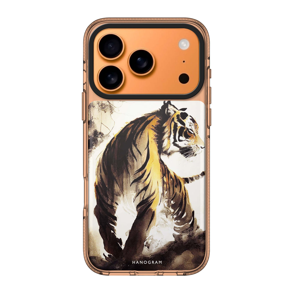 Tiger Painting tiger abstract animal iPhone 17 Pro Max ultra clear case