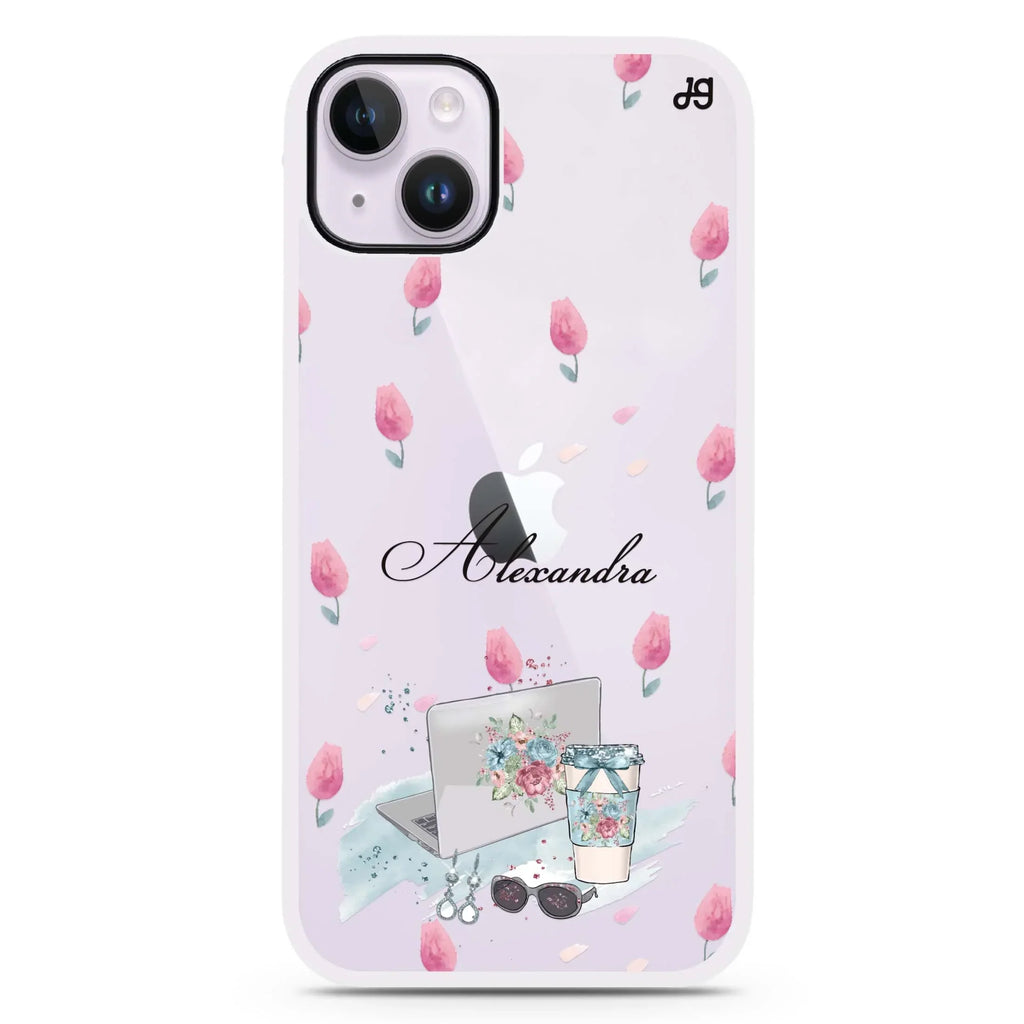 My Foral Lifestyle iPhone 15 Plus Impact Guard Bumper Case